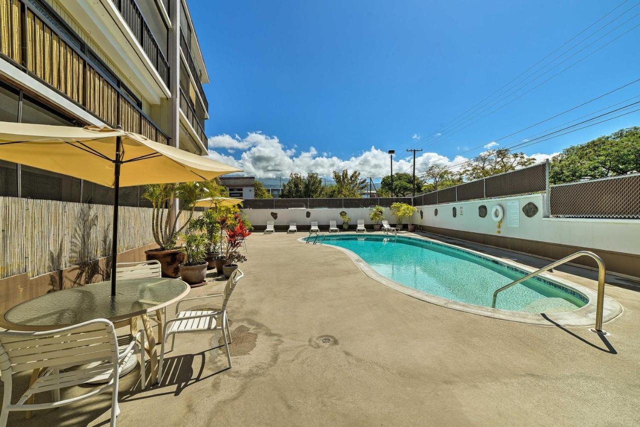 Downtown Air Conditioned Condo Walk To Beaches Kailua-Kona Exterior foto